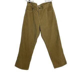L.L. Bean Men’s Light Brown Tan Natural Fit Straight Leg Corduroy Pants Sz 38x30